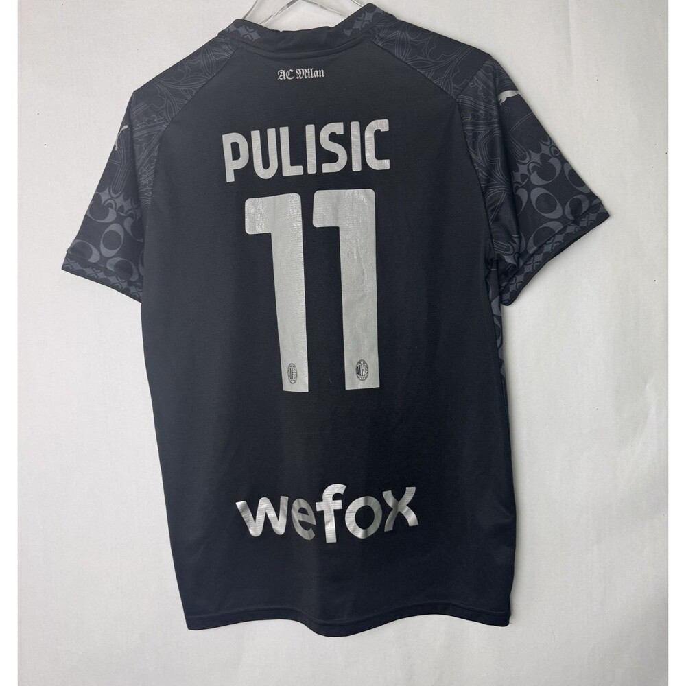 Pleasures X AC Milan Men’s Black Pulisic Jersey Men’s Size L